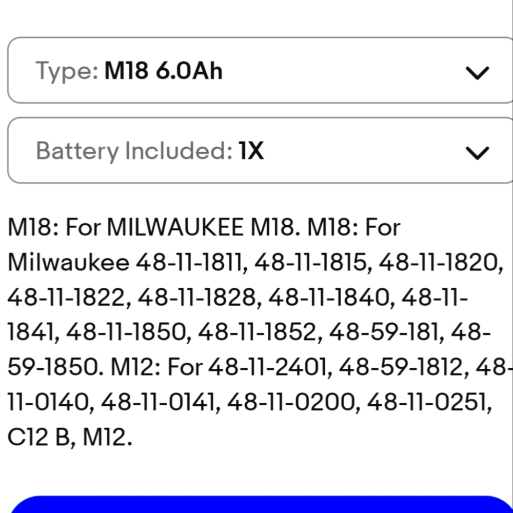 Replacement  Li-ION Tool Battery FOR M18 - Picture 6 of 6